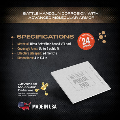NO RUST PISTOL PAD