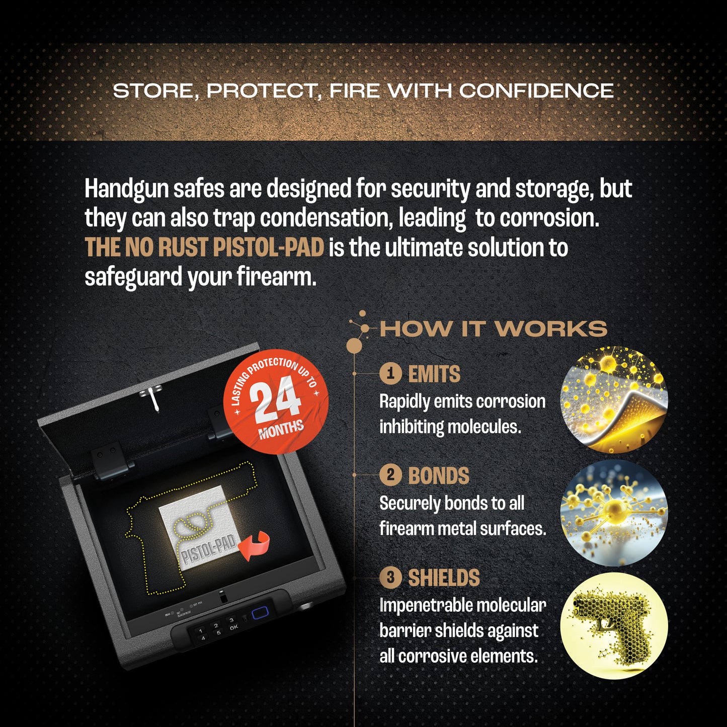 NO RUST PISTOL PAD